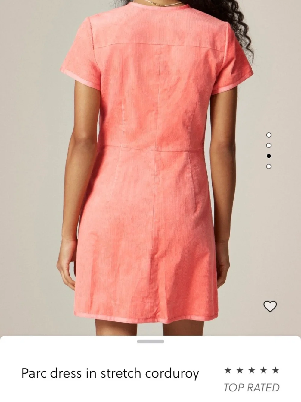 Corduroy Dress